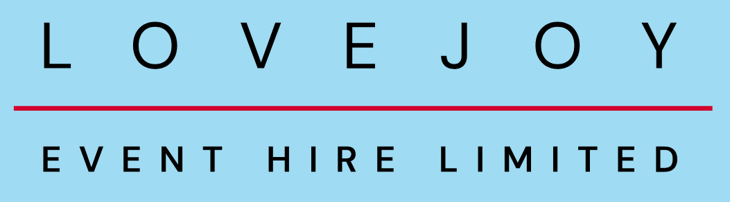 Lovejoy Event Hire Logo Blue
