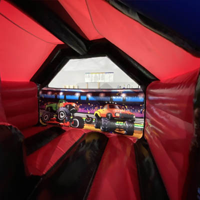 Monster Truck with slide Inflatable Hire Pic 3